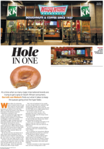 Society PR & Communications | Krispy Kreme | August 2016 | City Press